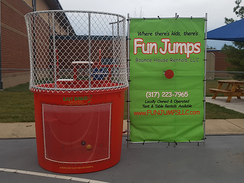 Rental dunk tank